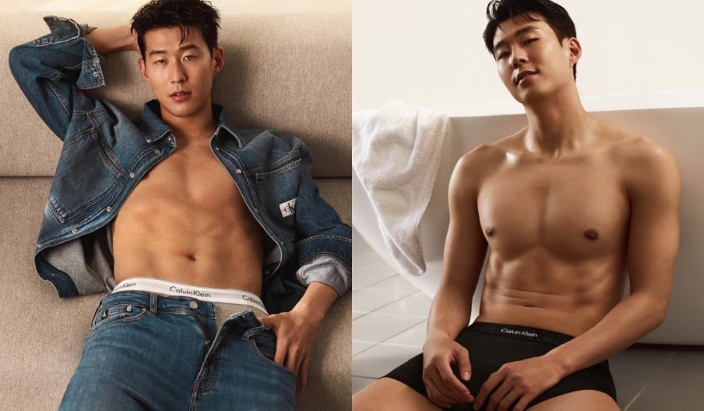 Son Heung Min named new Korean brand ambassador for Calvin Klein Underwear  | allkpop