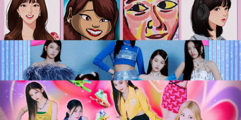 SUGA, (G)I-DLE, ITZY, IVE, NewJeans, Psy, Nayeon, 10cm