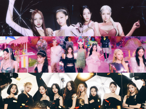 Apink, aespa, April, BLACKPINK, BB GIRLS (Brave Girls), Cosmic Girls, Dreamcatcher, ALICE (ELRIS), fromis_9, f(x), I-DLE, Girl