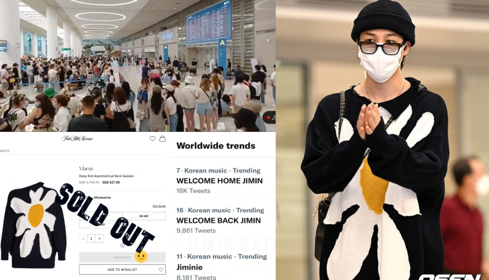 BTS Jimin Turned The Airport Into His Own Personal Runway - The Hills Times