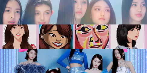 SUGA, (G)I-DLE, ITZY, IVE, NewJeans, Psy, Nayeon