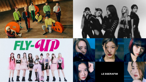 (G)I-DLE, Kep1er, LE SSERAFIM, Stray Kids