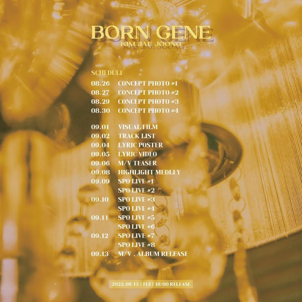 [Камбэк] Джеджун альбом «Born Gene»: попурри песен