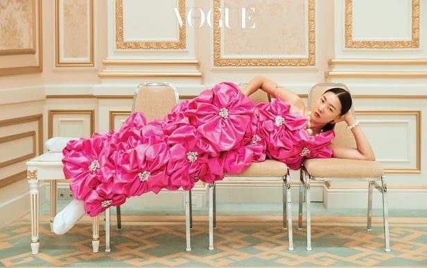 Han Hye Jin Embraces the Colors of Peru in Vogue Korea's July