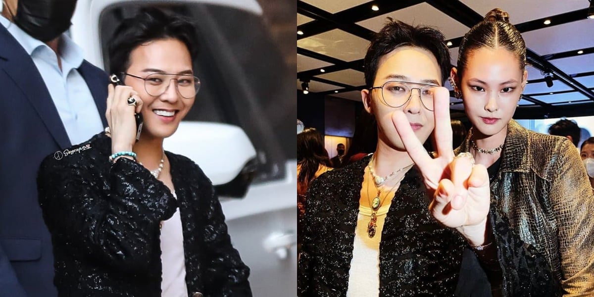 Photo] G-Dragon attends star-studded Chanel exhibition