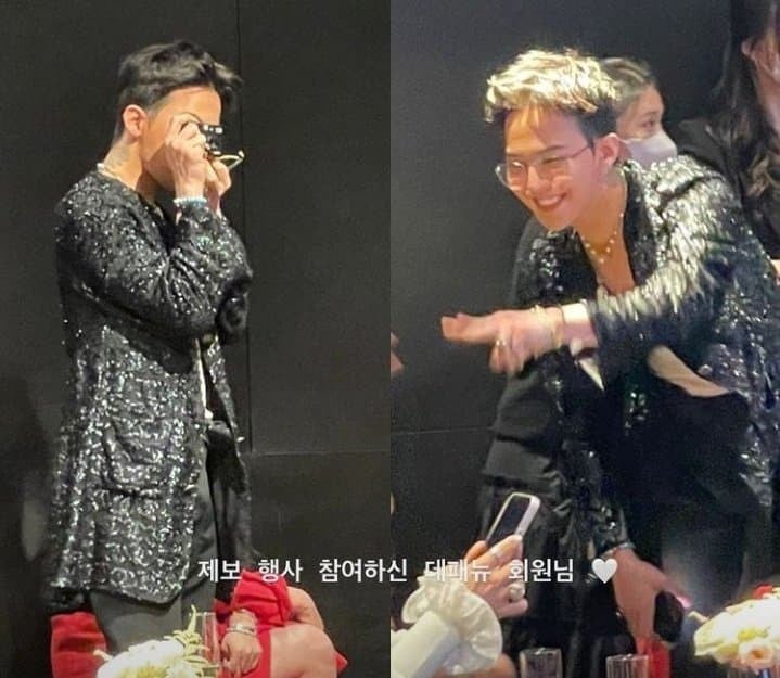 G-Dragon shines bright at the Chanel x Frieze event in Seoul