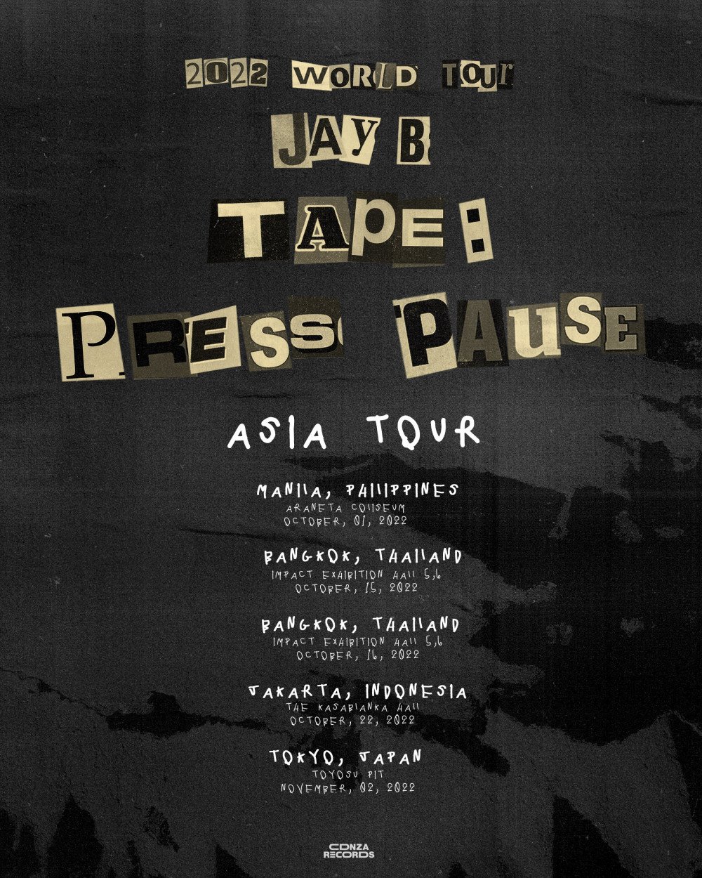 jay b tour