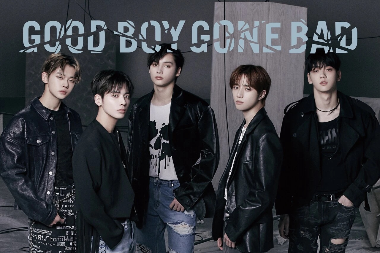 TXT's latest Japanese single 'Good Boy Gone Bad' top Line Music for a