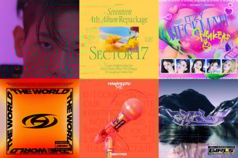 aespa, ATEEZ, BTS, J-Hope, ENHYPEN, Baekhyun, I-DLE, ITZY, NCT, Seven O