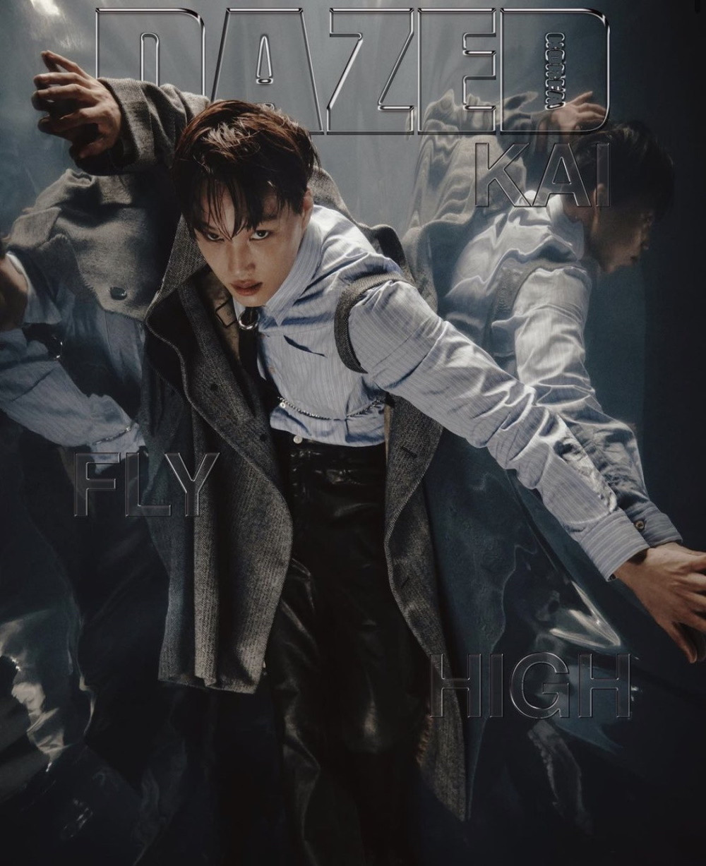 Кай (EXO) демонстрирует «душу, которую невозможно скрыть» в фотосессии для журнала «DAZED Korea»