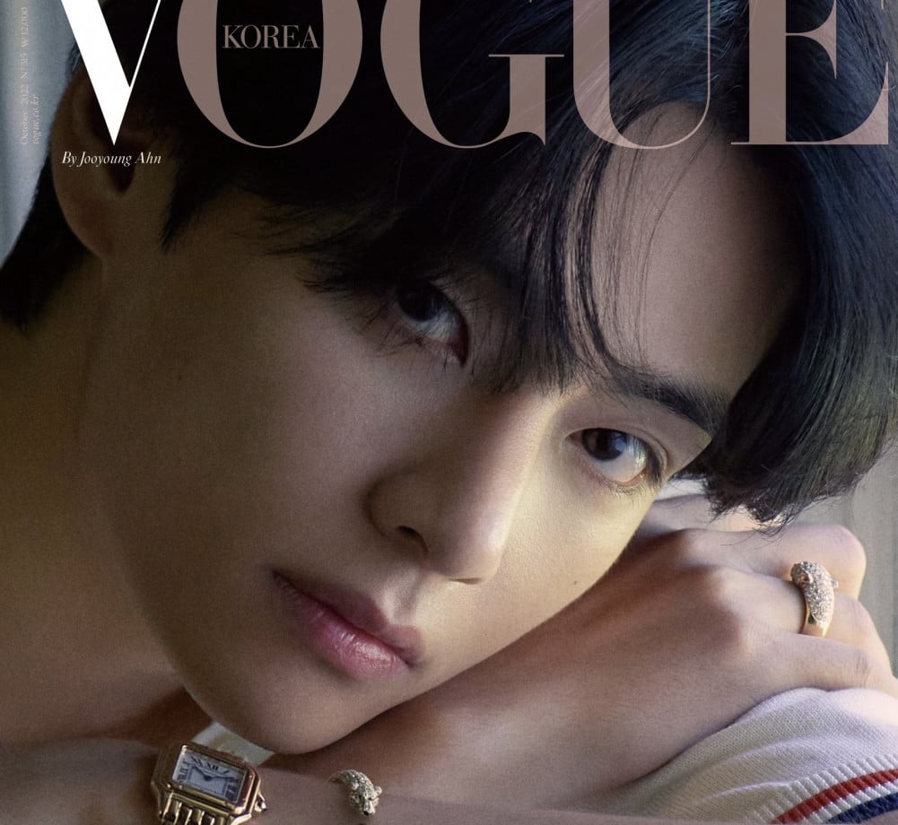The First BTS Member to Grace A Solo Vogue Cover, BTS's V is named ...