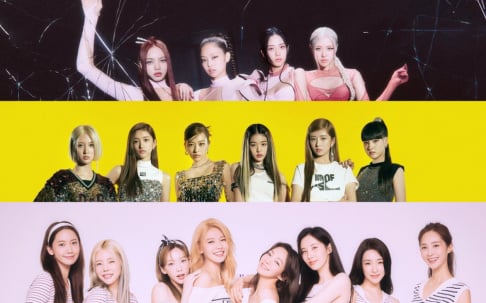 A Pink, aespa, April, BLACKPINK, Brave Girls, Cosmic Girls, Dream Catcher, ALICE (ELRIS), EXID, fromis_9, (G)I-DLE, Girl