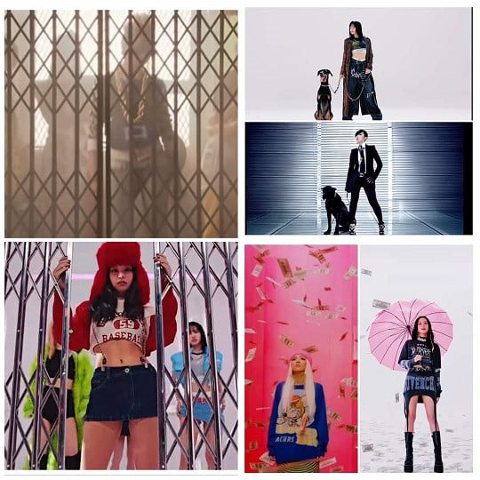 Отсылки к артистам YG в клипе BLACKPINK «Shut Down»