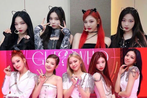 aespa, (G)I-DLE, ITZY, IVE, Kep1er, LE SSERAFIM, NewJeans, NMIXX, STAYC