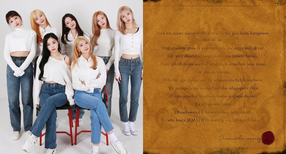 Dream Catcher unveil a mysterious code for their October comeback allkpop
