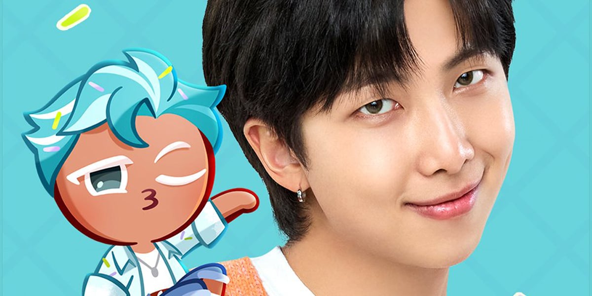 The first BTS x 'Cookie Run Kingdom' collaboration character, RM
