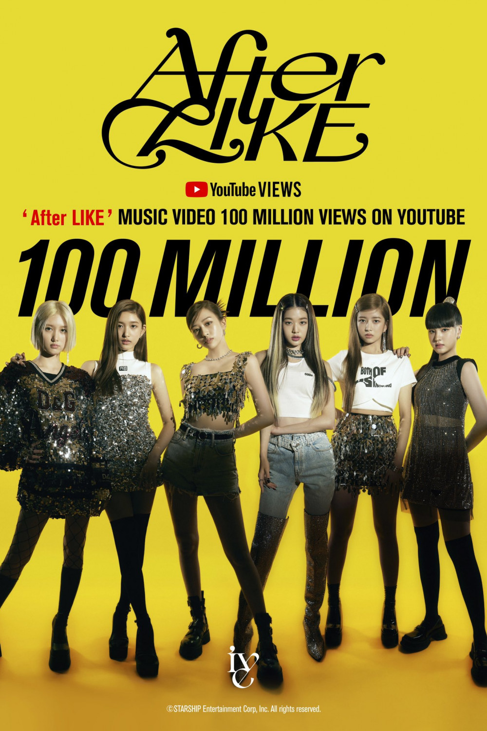  After LIKE Becomes IVE s Fastest MV To Exceed 100 Million Views On 