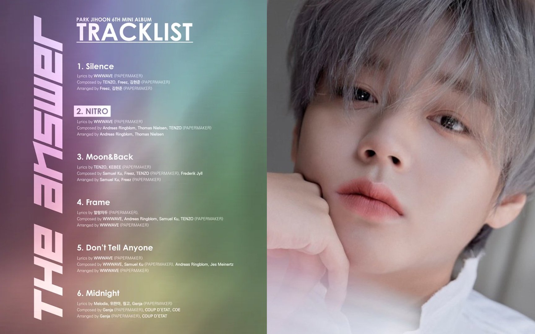 Park Ji Hoon continues with his comeback preparations with the drop of