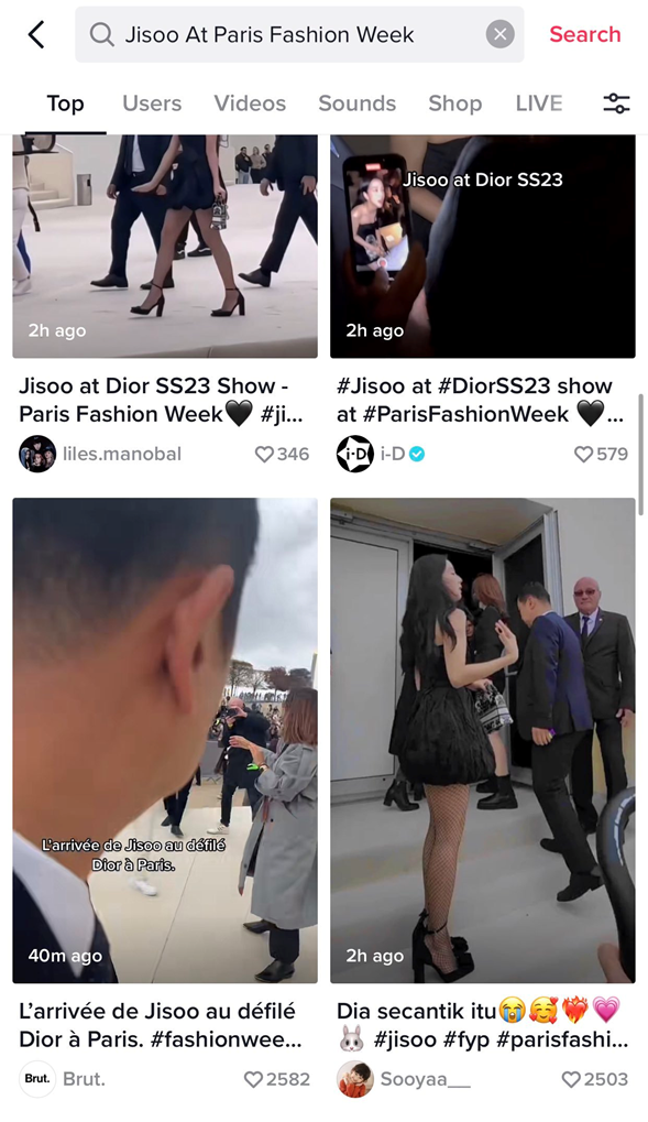 Dior and Jisoo Ruled the Internet Again During Paris Fashion Week – WWD