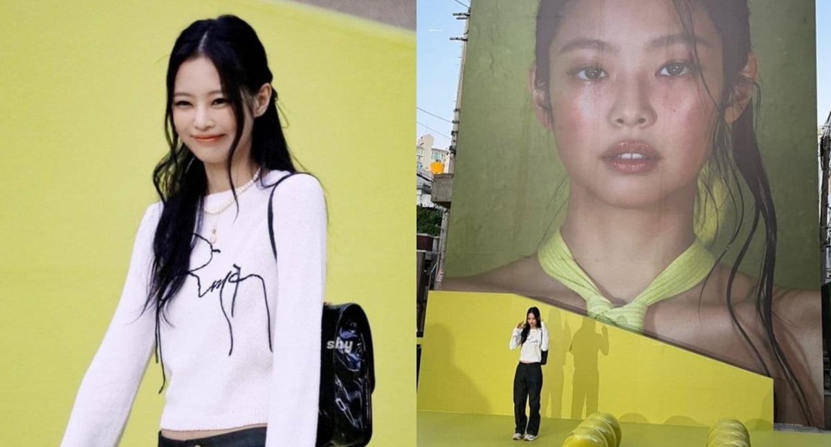 BLACKPINK's Jennie looks adorable next to her advertisements for ...