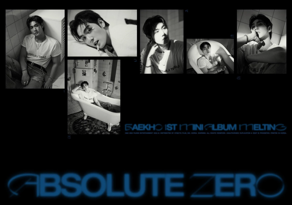 [Дебют] Бэкхо (ex-NU’EST) мини-альбом "Absolute Zero": концепт-фото