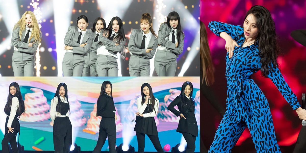 Netizens react to the outfits worn by the female artists who