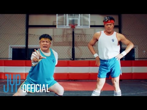 J.Y. Park gets his groove back with Super Junior's Shindong in 'Groove Back'  dance challenge + announces global 'Dance with J.Y. Park' project | allkpop