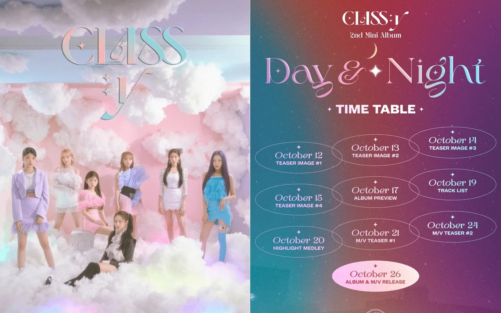 CLASSy drops the schedule timetable for their first comeback and begin
