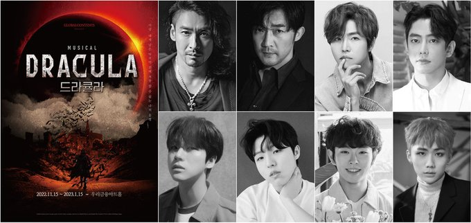 Dracula: Shin Sung-woo, Ahn Jae-woo, Jeong Dong-ha, Tei. Dimitru: Kim Jinhwan (iKON), Yoo Seung-woo, Lee Byungchan, JongHyun (DKZ)
