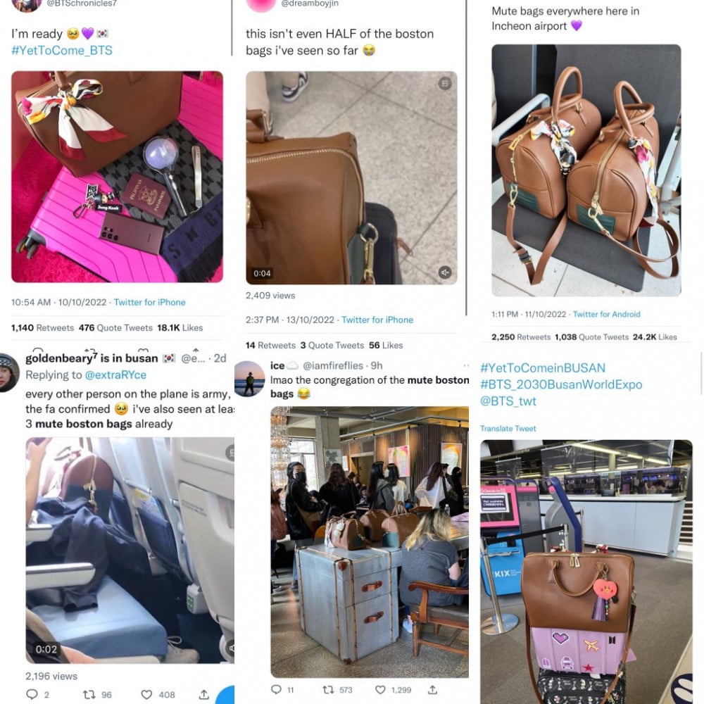 BTS ARMY Furious as Bids on Kim Taehyung's Rs 11K Mute Boston Bags