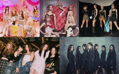 aespa, Dreamcatcher, (G)I-DLE, IVE, LE SSERAFIM