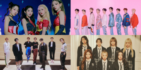 AleXa, ATBO, Billlie, Cosmic Girls, CRAVITY, ITZY, IVE, Wonyoung, Yabuki Nako, Choi Ye Na, KARD, Kep1er, The KingDom (KINGDOM), Lapillus, LE SSERAFIM, LIGHTSUM, NewJeans, ﻿NiziU, NMIXX, Pentagon, Stray Kids, Leeteuk, TFN (T1419), TEMPEST, The Boyz, TREASURE, VERIVERY, Hwang Min Hyun