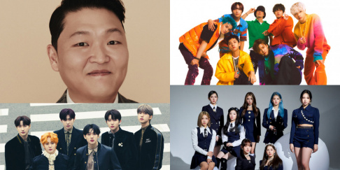 Jaurim, LIGHTSUM, NCT Dream, Psy, THE NEW SIX (TNX)