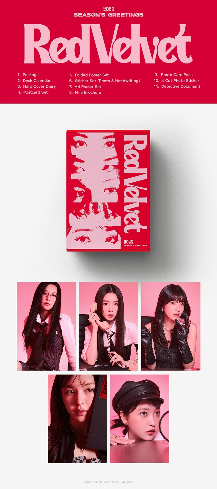 Нетизены восхищаются фотографиями участниц Red Velvet для "Season's Greeting"