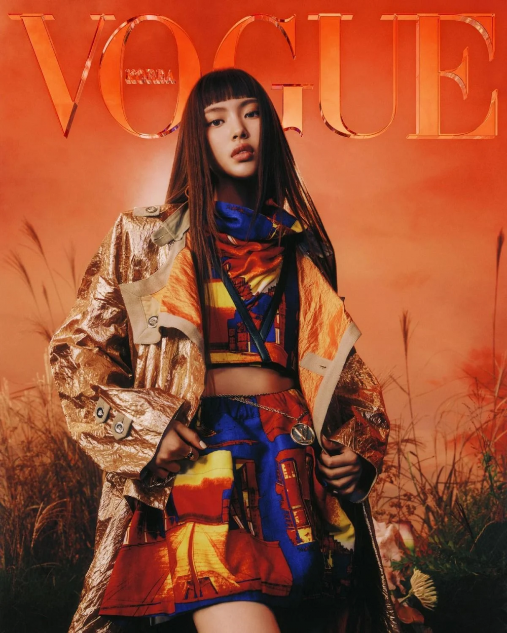 NewJeans' Hyein displays her dominating aura in the Vogue Korea magazine  pictorial