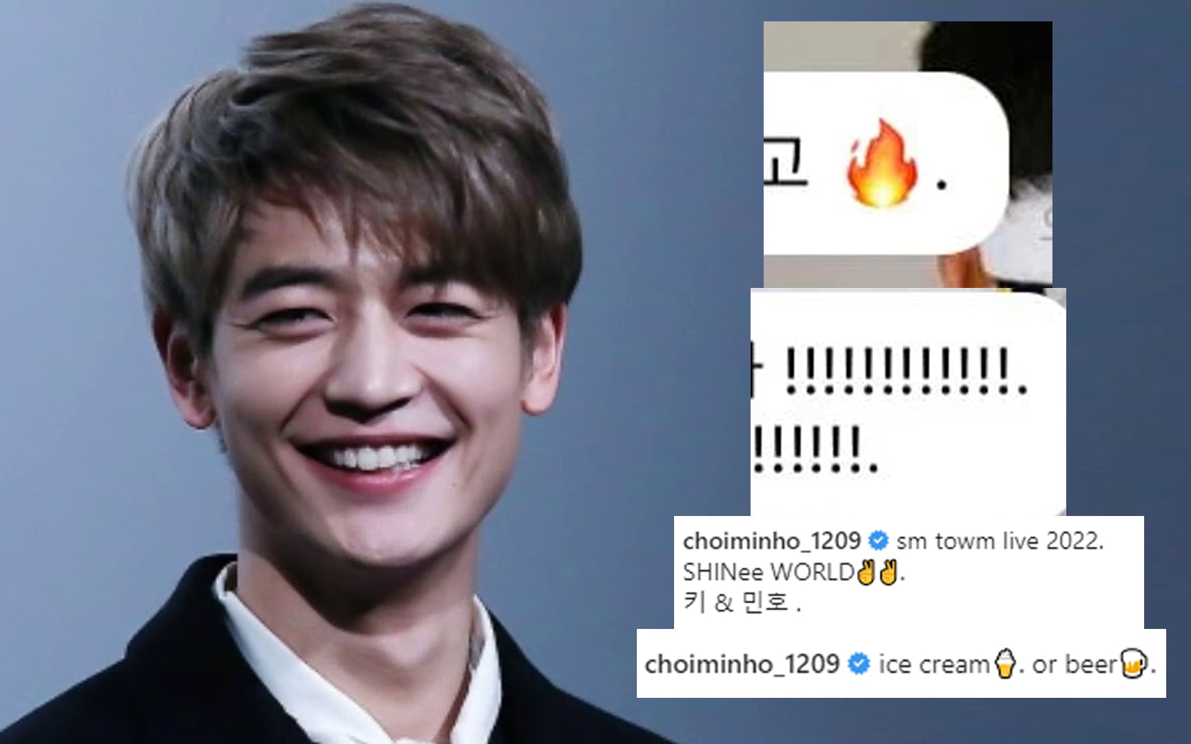 SHINee's Minho personally reveals why he keeps putting a period behind
