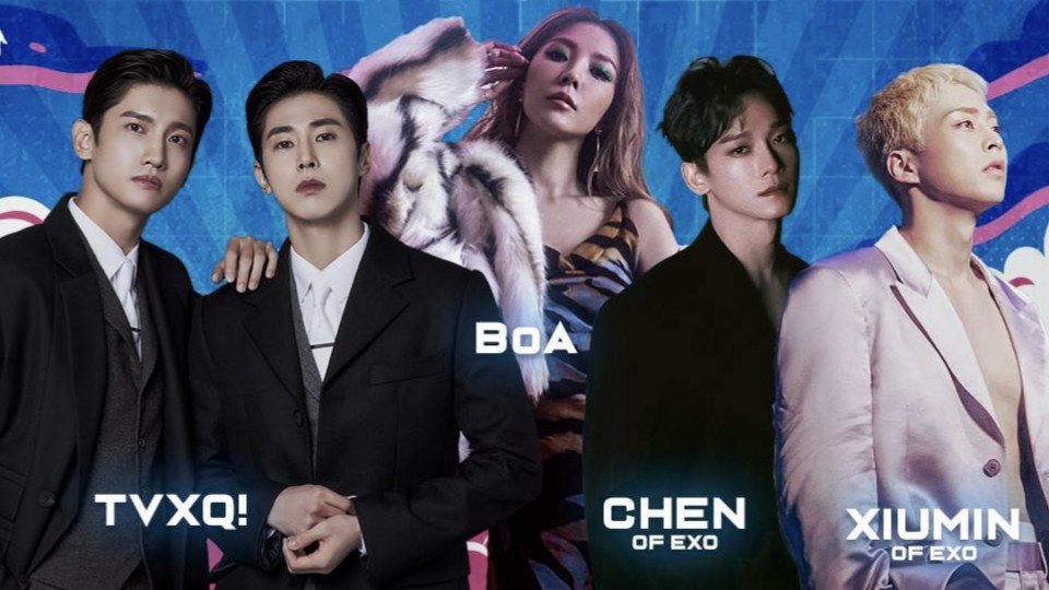 BoA, EXO's Chen and Xiumin, and TVXQ announced as performing artists ...
