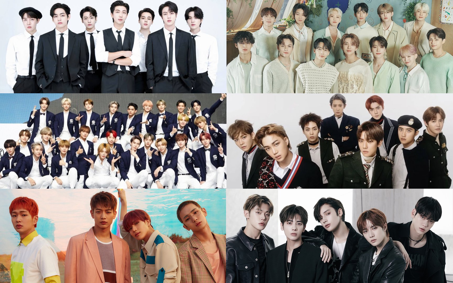 Here's A Look At The 25 Most Popular K-Pop Boy Groups… That Aren't From The  Big Four Companies - Koreaboo