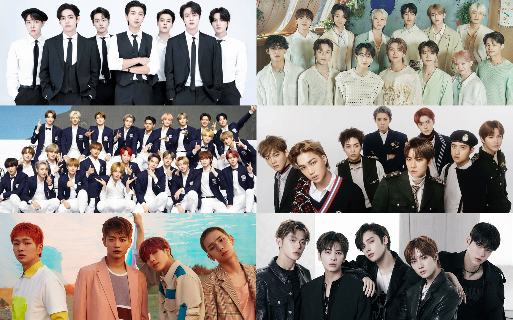 The Top 5 Boy Groups In Each Year For The Past 12 Years Allkpop
