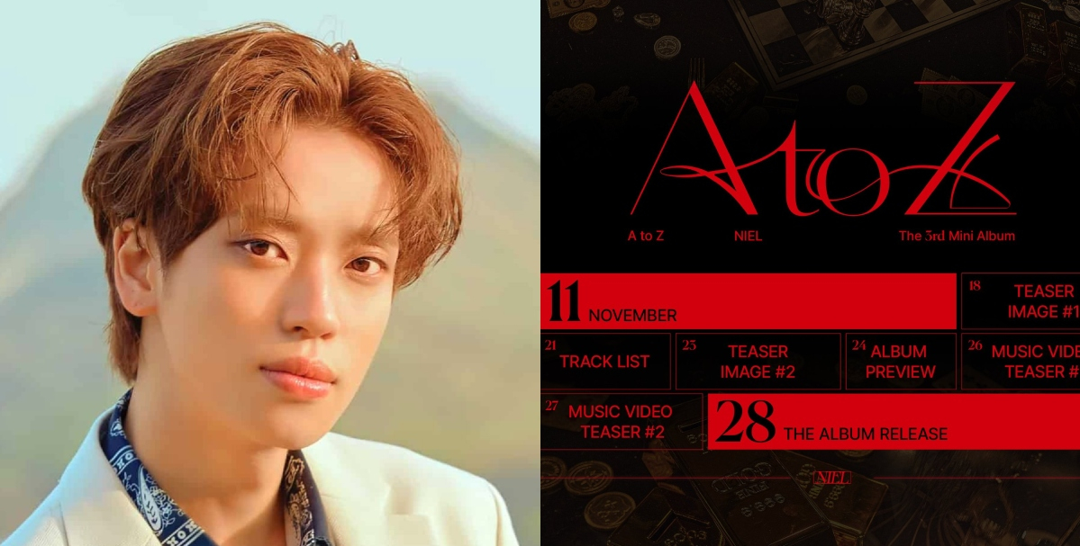 TEEN TOP's Niel reveals the scheduler for his upcoming 3rd mini
