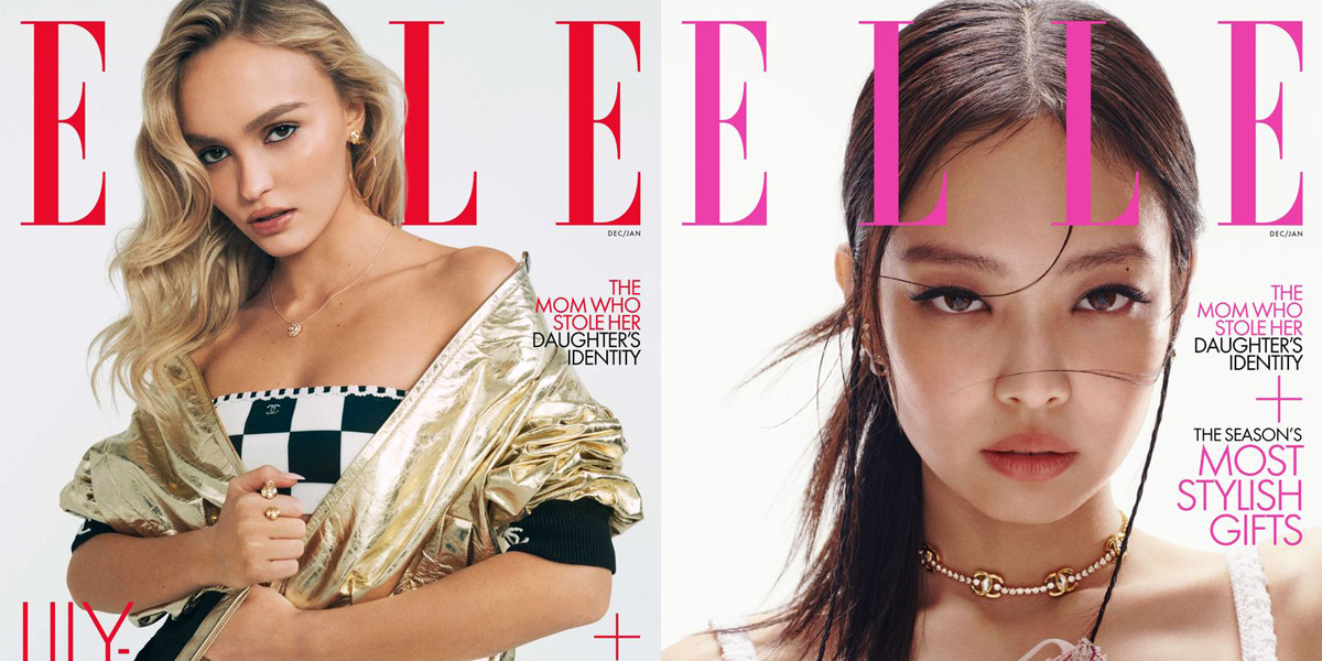 BLACKPINK's Jennie stuns on the cover of 'ELLE U.S.' alongside 'The Idol' costar LilyRose Depp