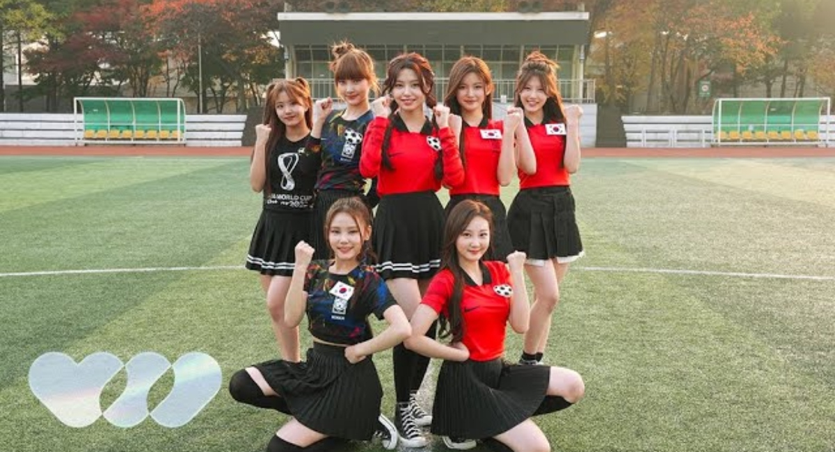 CSR (First Love) cheers on Korea in special '♡TiCON' performance clip for  2022 FIFA Qatar World Cup | allkpop