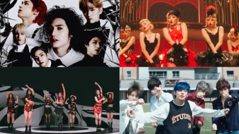 BTS, EXO, (G)I-DLE, Taeyeon, GOT7, NMIXX, SHINee, Sunmi, TXT, VERIVERY, WINNER, Xdinary Heroes