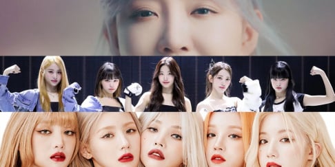 BLACKPINK, Zico, (G)I-DLE, IVE, LE SSERAFIM, NewJeans, Tei, Younha