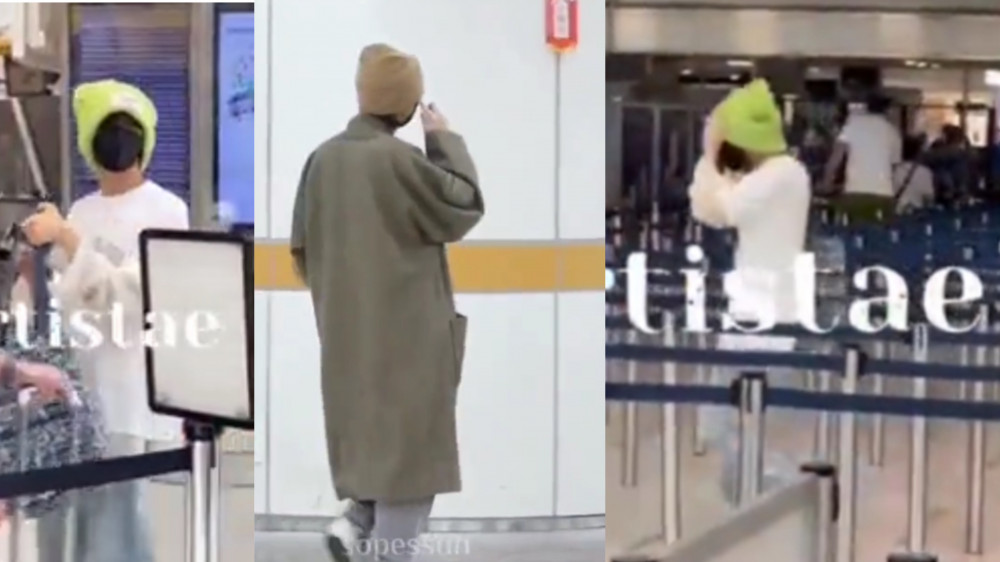 J-Hope Greets Fans at the Airport!