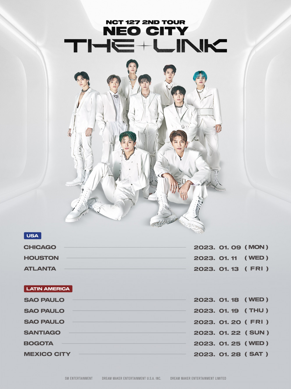 NCT 127 announce new dates and cities in the U.S. + Latin America for