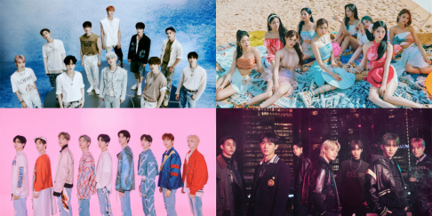 CRAVITY, fromis_9, I-DLE, Yuqi, Minnie, TEMPEST, The Boyz, Younha
