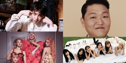 j-hope, (G)I-DLE, IVE, Psy, Younha