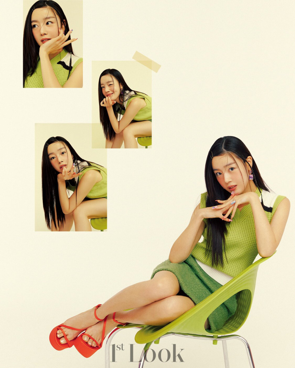 Яркая ретро-фотосессия актрис дорамы «Работай позже, пей сейчас» для журнала 1st Look