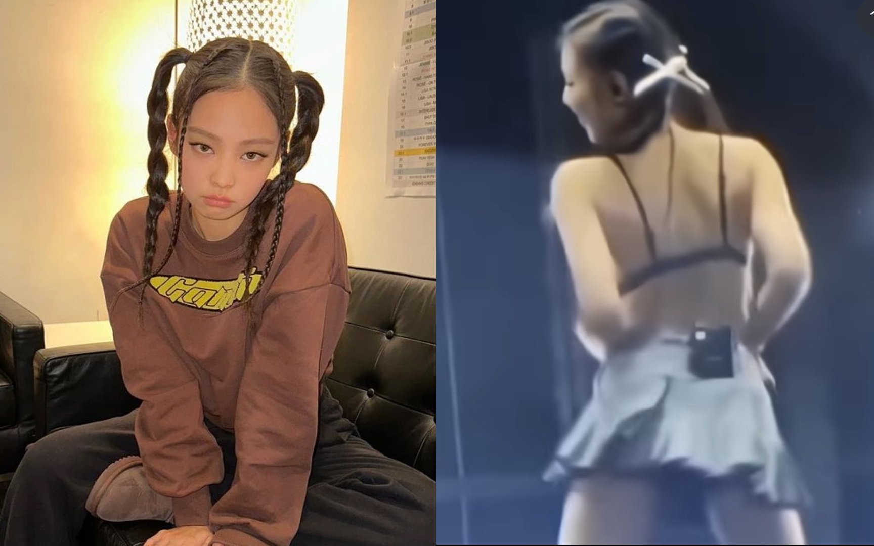 Cosplayers who?”: BLACKPINK's Jennie stirs online debate after she posts  pictures wearing same outfits from alleged Paris video with BTS' V